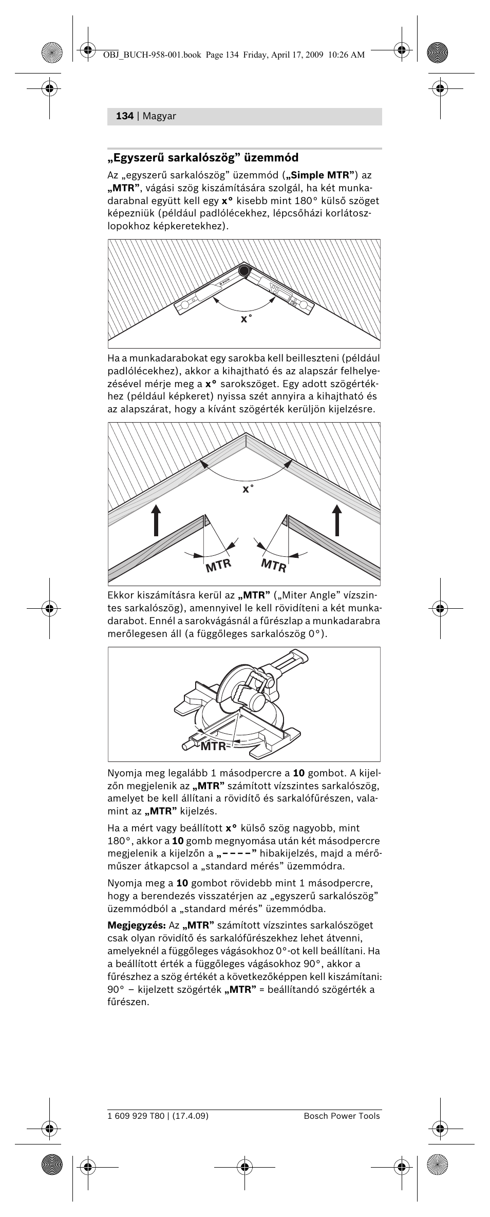 Bosch GAM 220 MF Professional User Manual | Page 134 / 246
