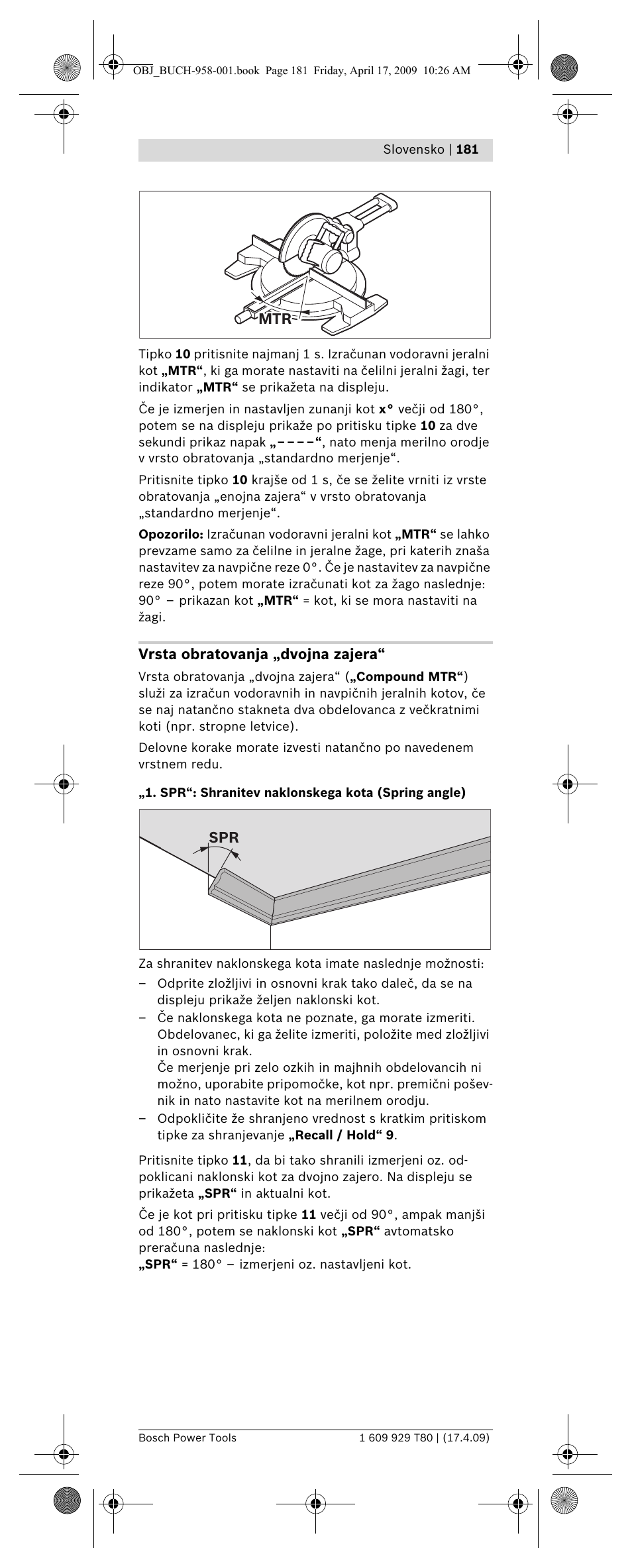 Bosch GAM 220 MF Professional User Manual | Page 181 / 246