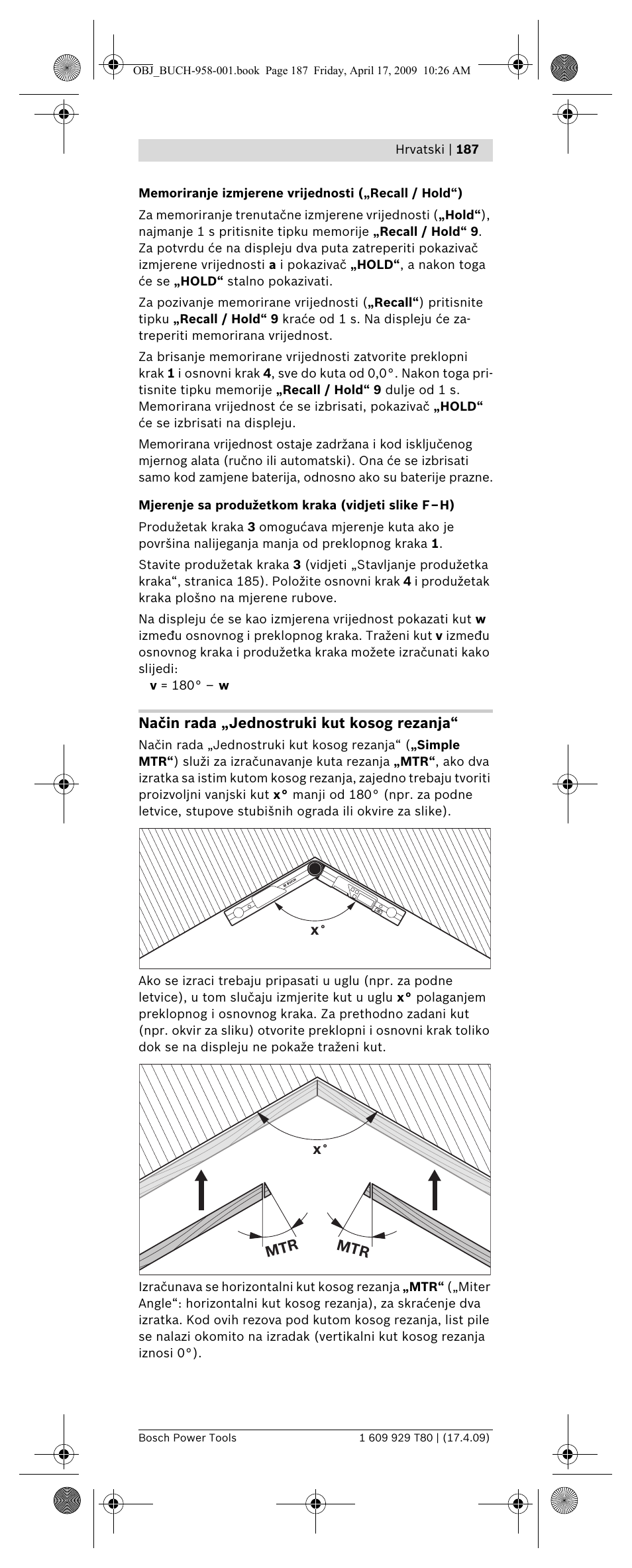 Bosch GAM 220 MF Professional User Manual | Page 187 / 246