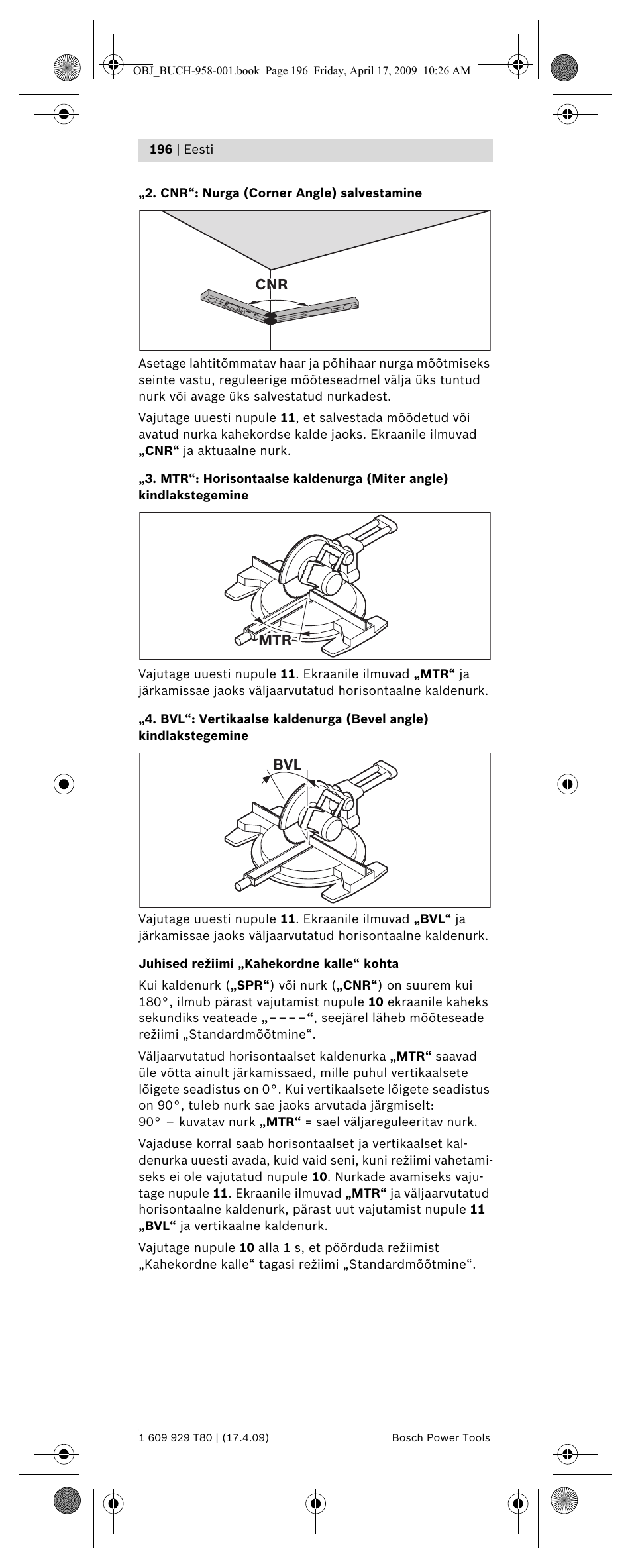 Bosch GAM 220 MF Professional User Manual | Page 196 / 246