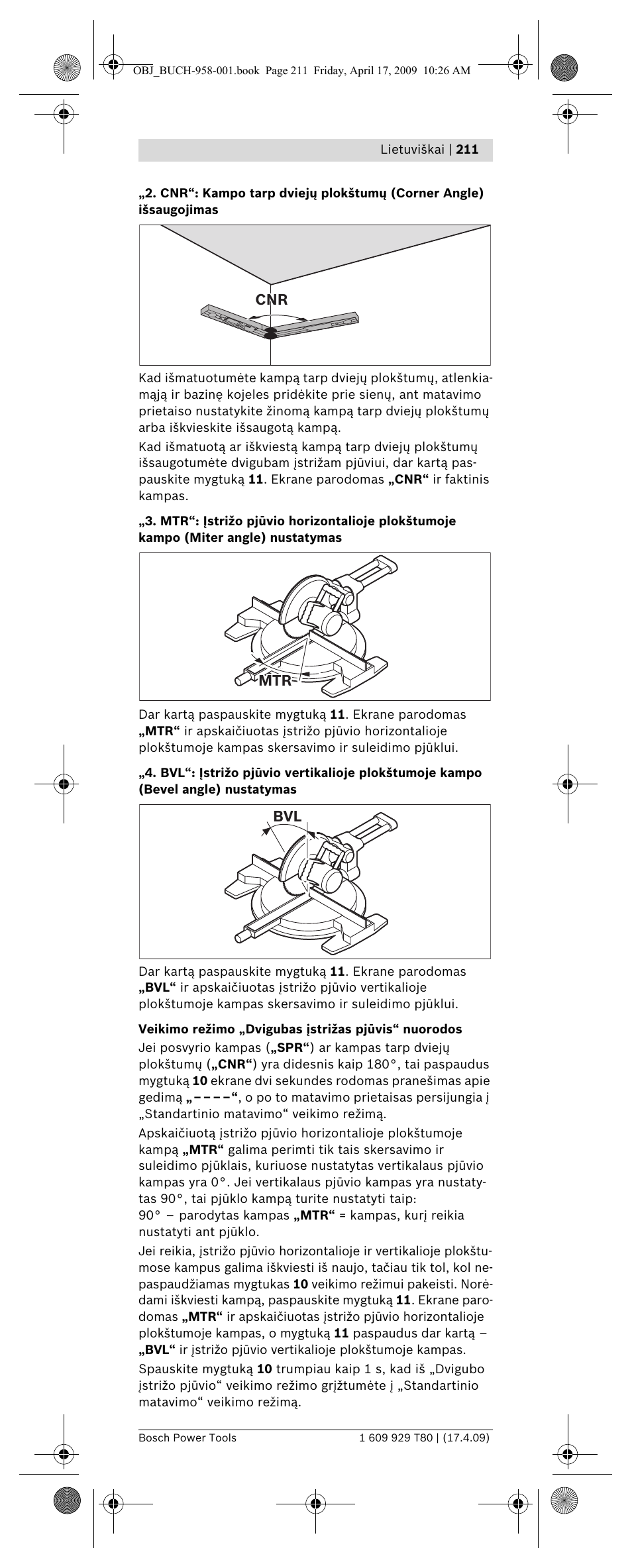 Bosch GAM 220 MF Professional User Manual | Page 211 / 246