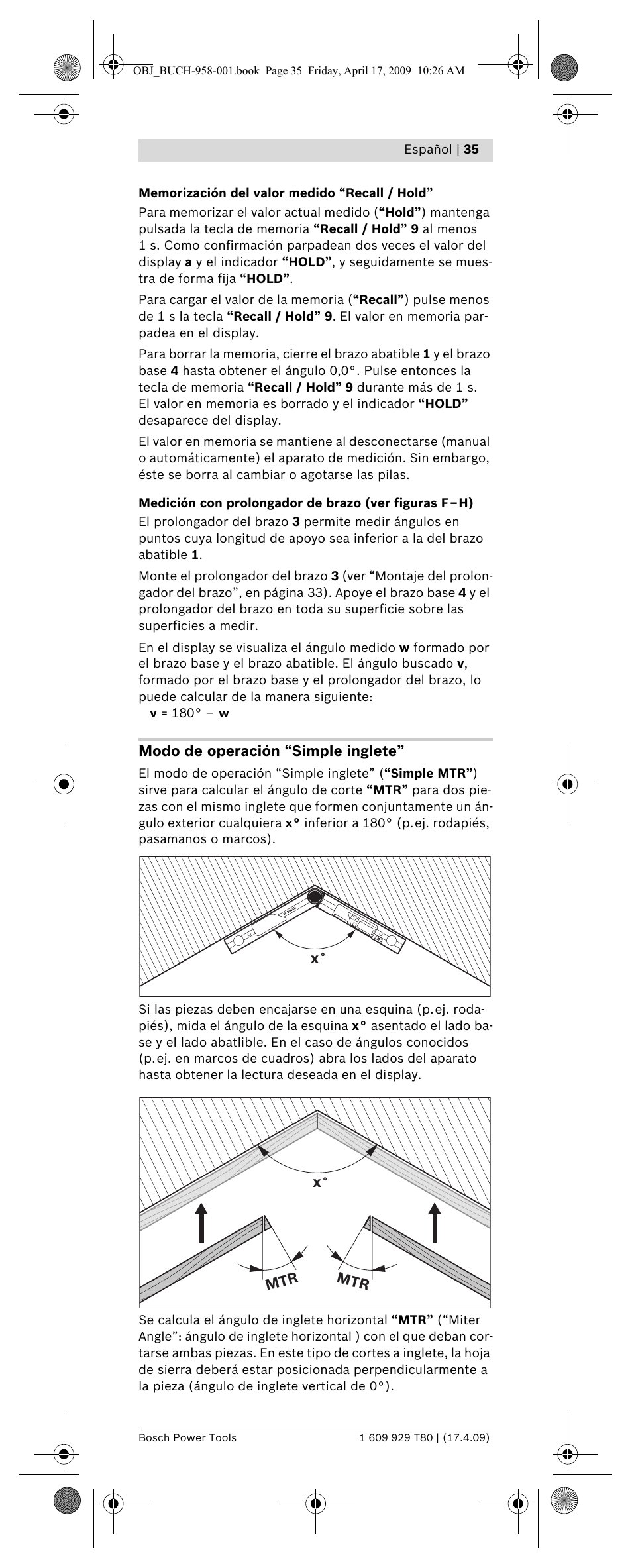 Bosch GAM 220 MF Professional User Manual | Page 35 / 246