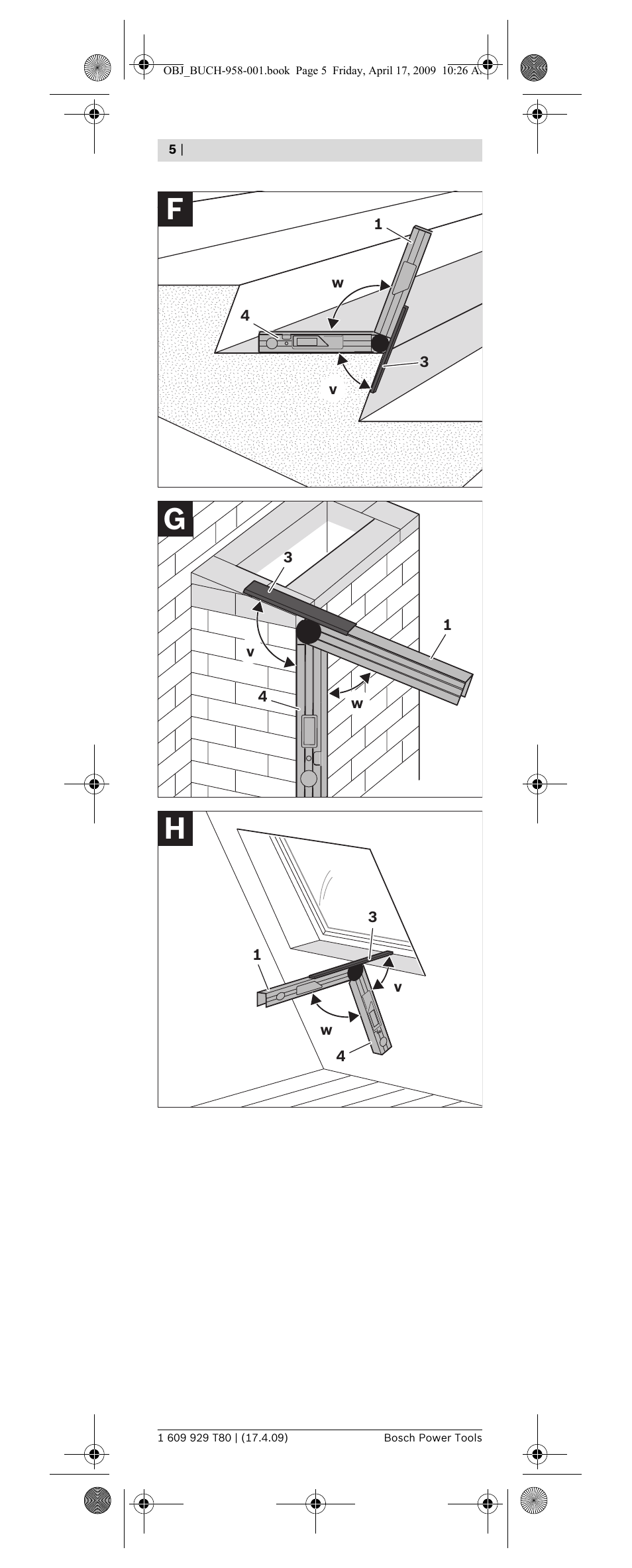 Hg f | Bosch GAM 220 MF Professional User Manual | Page 5 / 246