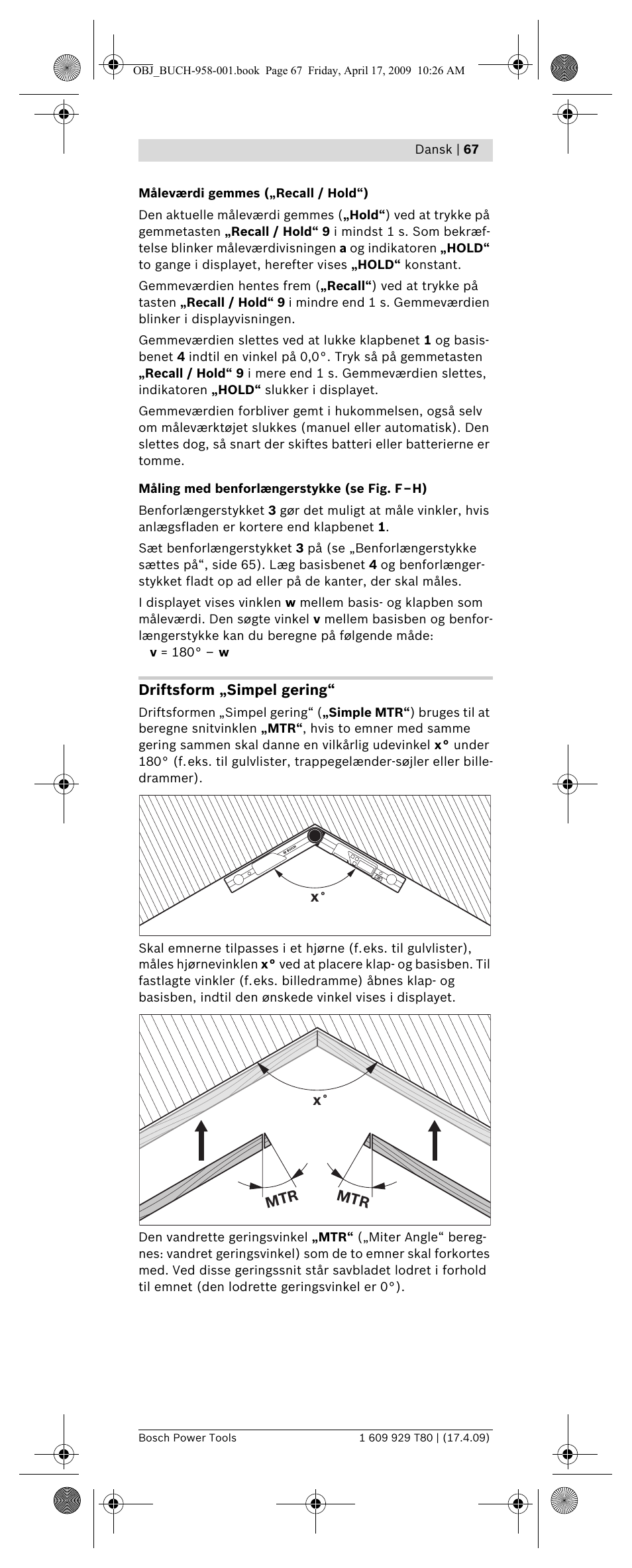 Bosch GAM 220 MF Professional User Manual | Page 67 / 246