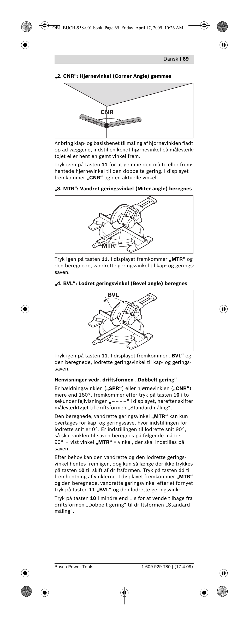 Bosch GAM 220 MF Professional User Manual | Page 69 / 246