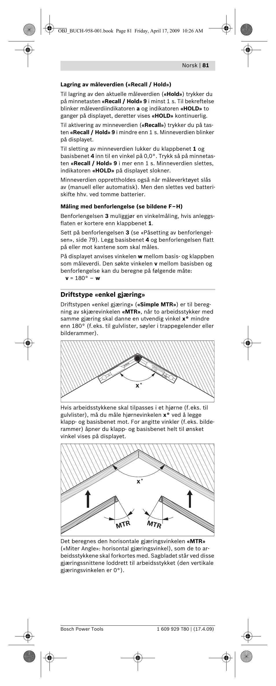 Bosch GAM 220 MF Professional User Manual | Page 81 / 246