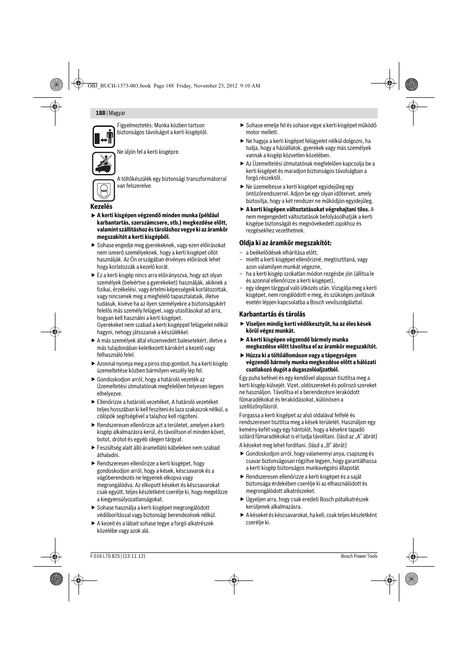 Bosch Indego User Manual | Page 188 / 309