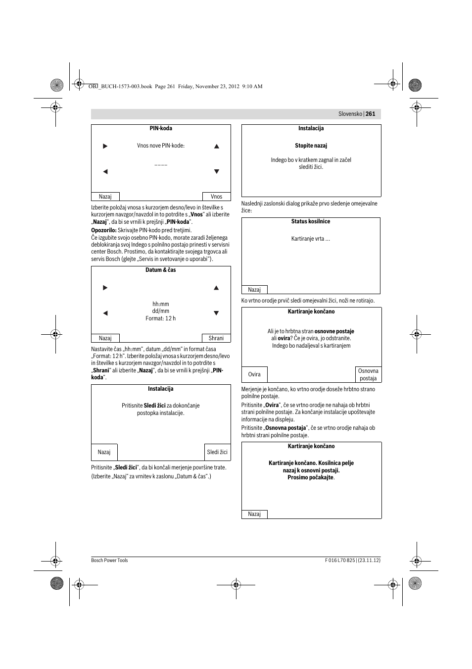 Bosch Indego User Manual | Page 261 / 309