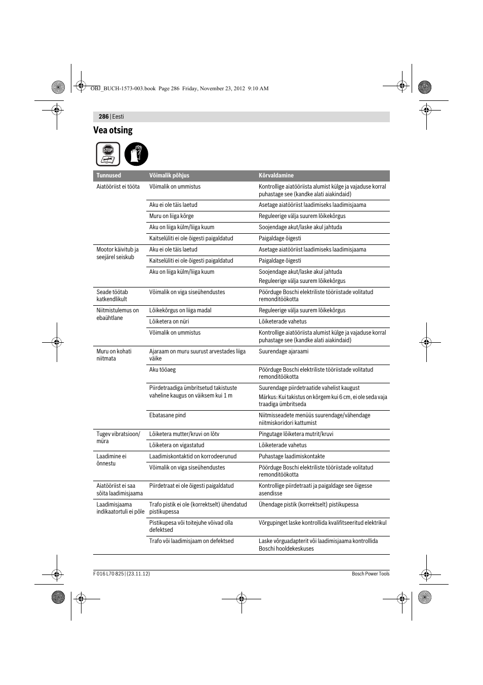 Vea otsing | Bosch Indego User Manual | Page 286 / 309