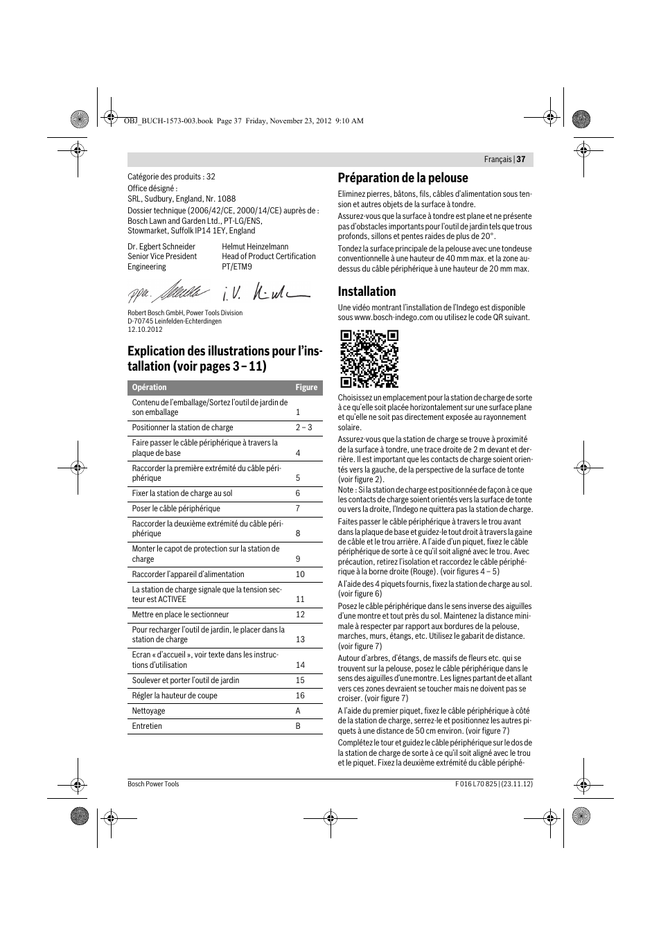 Installation | Bosch Indego User Manual | Page 37 / 309