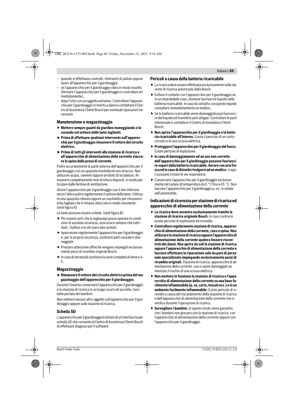 Bosch Indego User Manual | Page 69 / 309