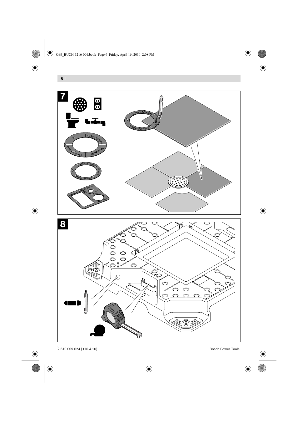 Bosch GTD 1 Professional User Manual | Page 6 / 65