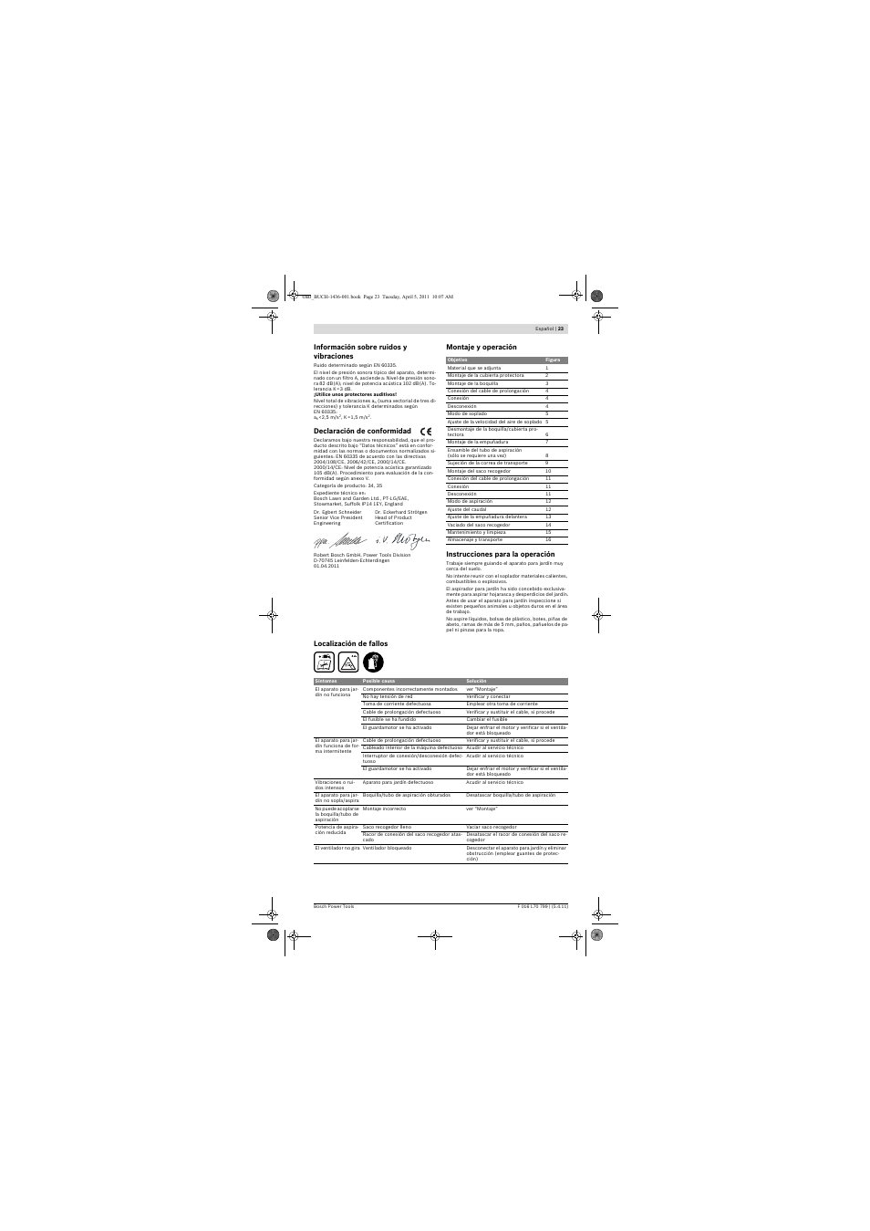 Bosch ALS 25 User Manual | Page 23 / 107