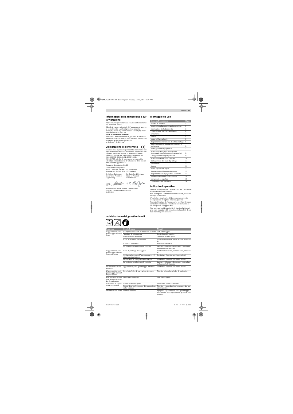 Bosch ALS 25 User Manual | Page 31 / 107