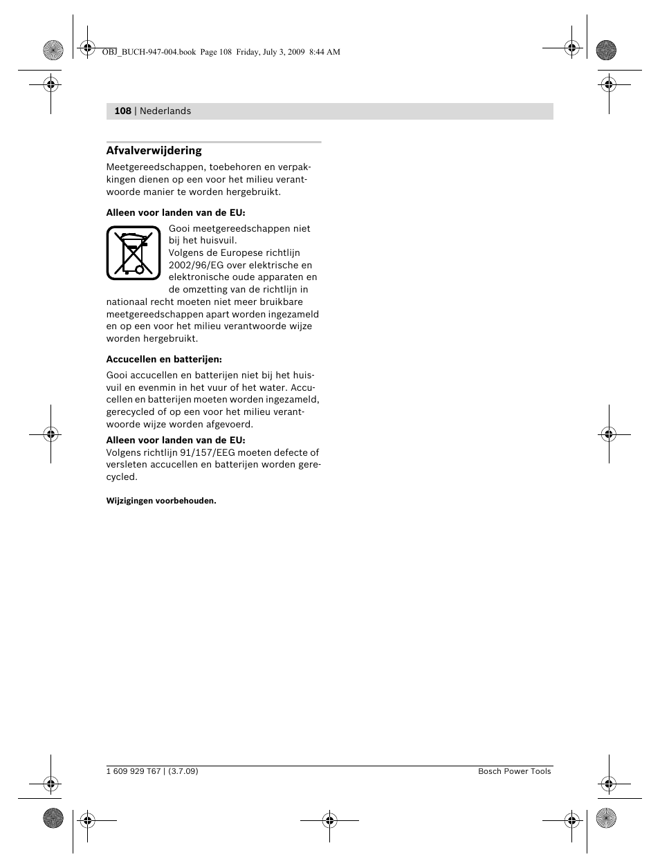 Bosch GLM 150 Professional User Manual | Page 108 / 440