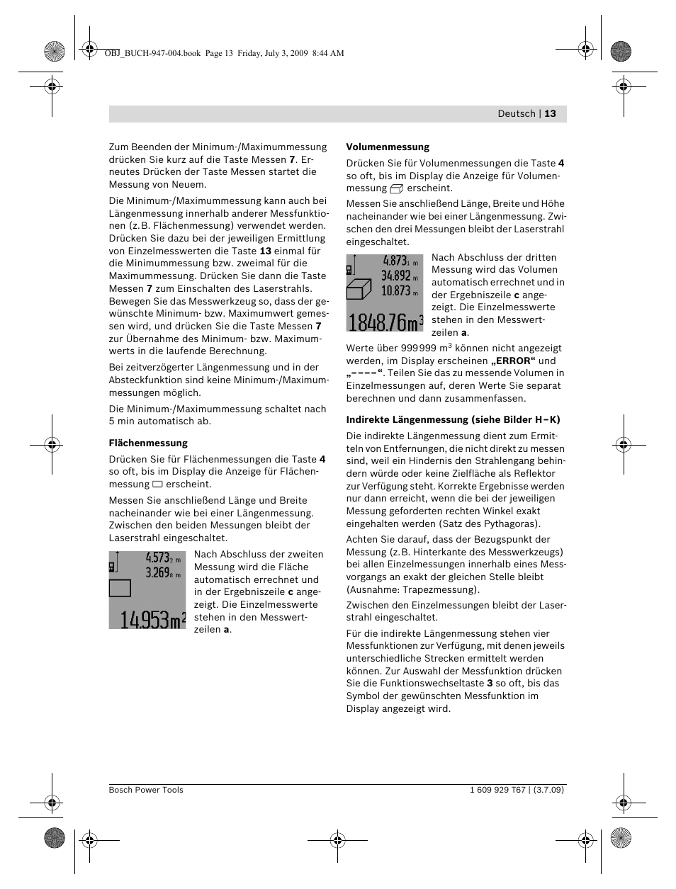 Bosch GLM 150 Professional User Manual | Page 13 / 440