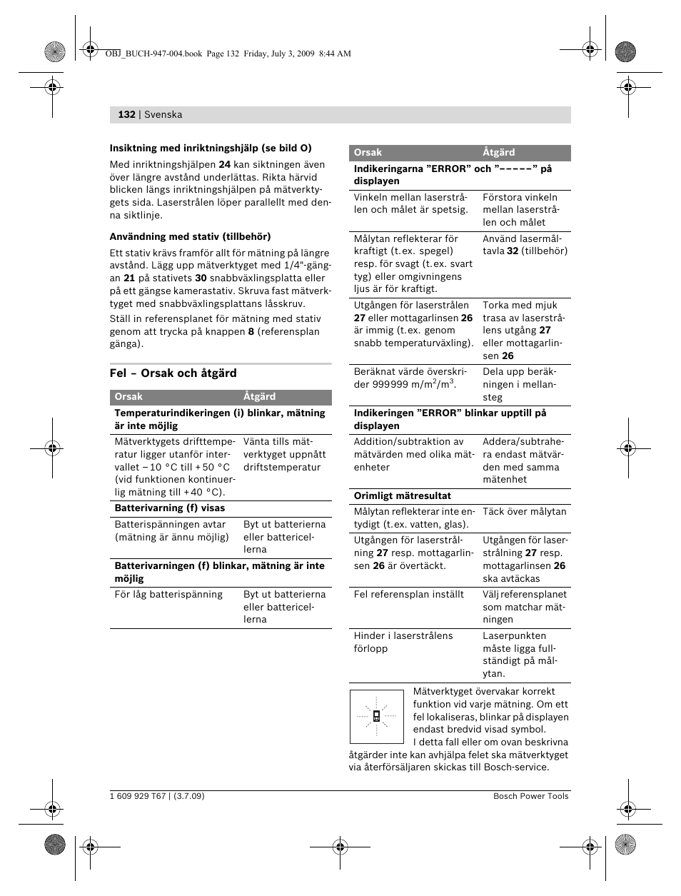 Bosch GLM 150 Professional User Manual | Page 132 / 440
