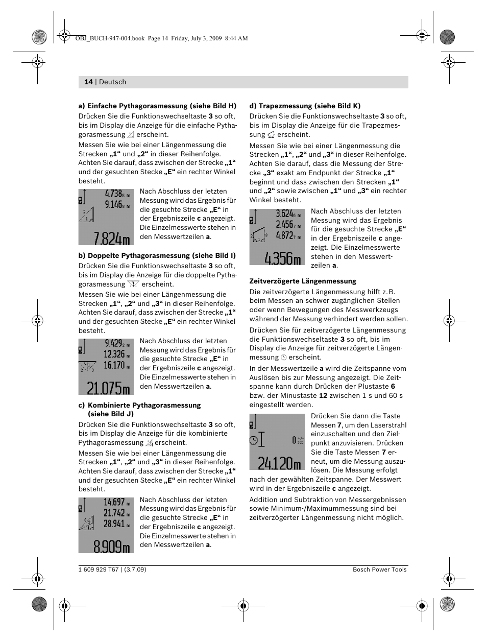 Bosch GLM 150 Professional User Manual | Page 14 / 440