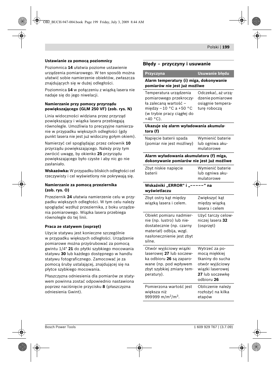 Bosch GLM 150 Professional User Manual | Page 199 / 440