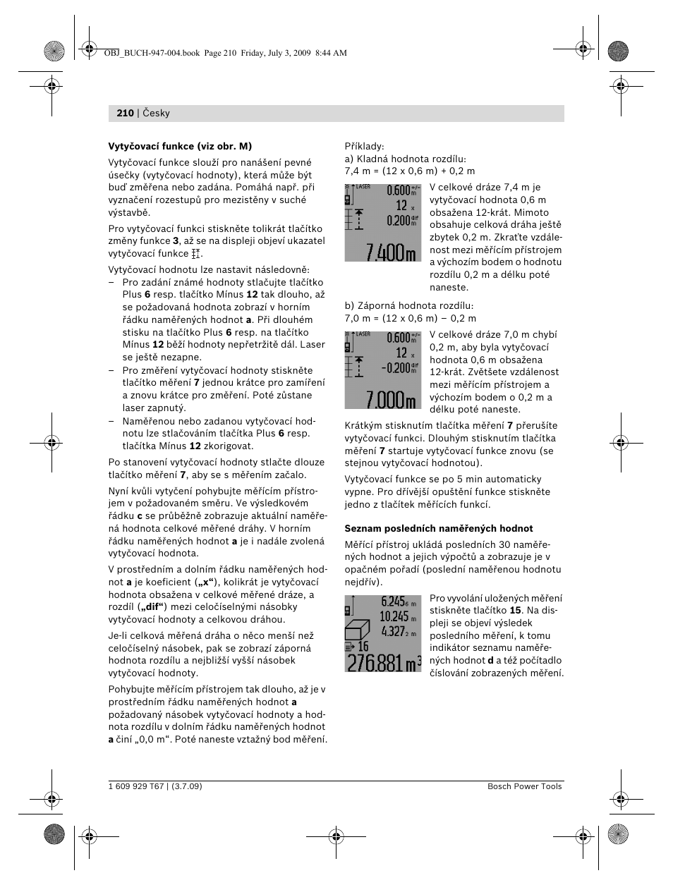 Bosch GLM 150 Professional User Manual | Page 210 / 440