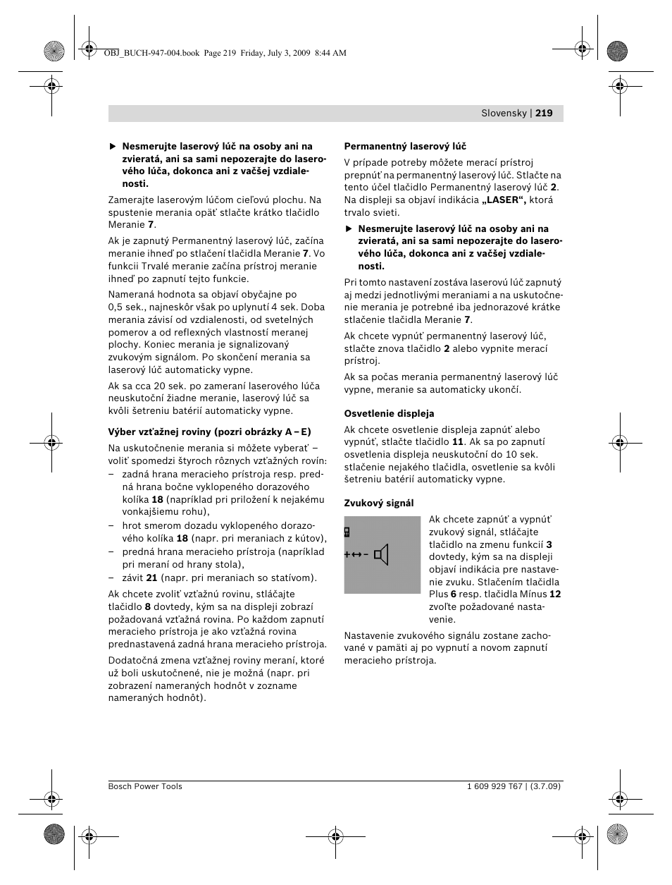 Bosch GLM 150 Professional User Manual | Page 219 / 440