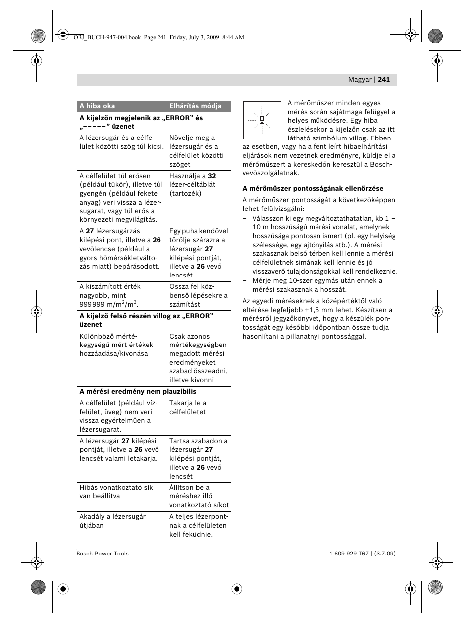 Bosch GLM 150 Professional User Manual | Page 241 / 440