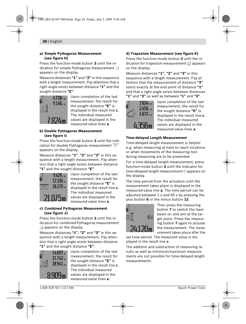 Bosch GLM 150 Professional User Manual | Page 28 / 440