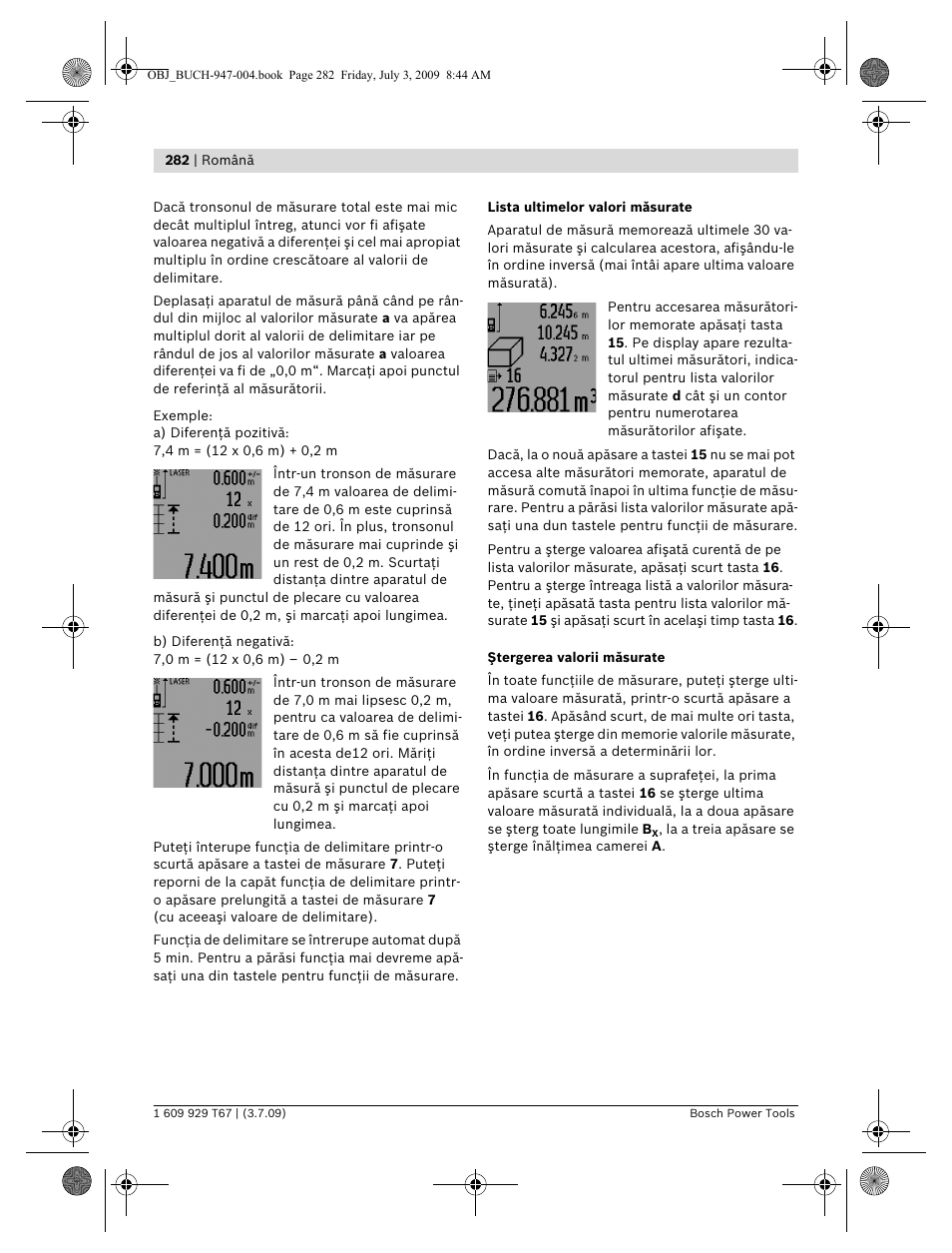 Bosch GLM 150 Professional User Manual | Page 282 / 440