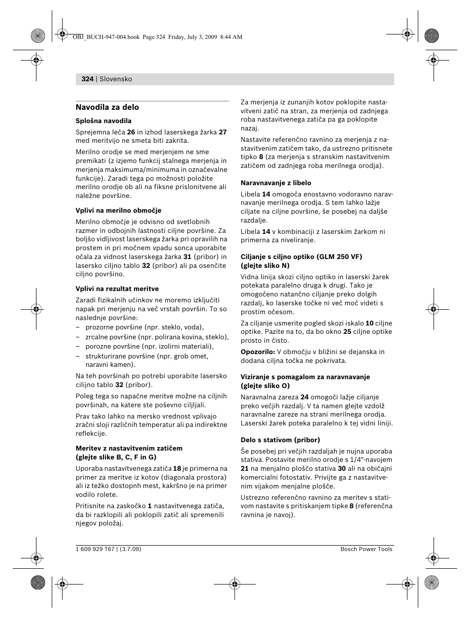 Bosch GLM 150 Professional User Manual | Page 324 / 440