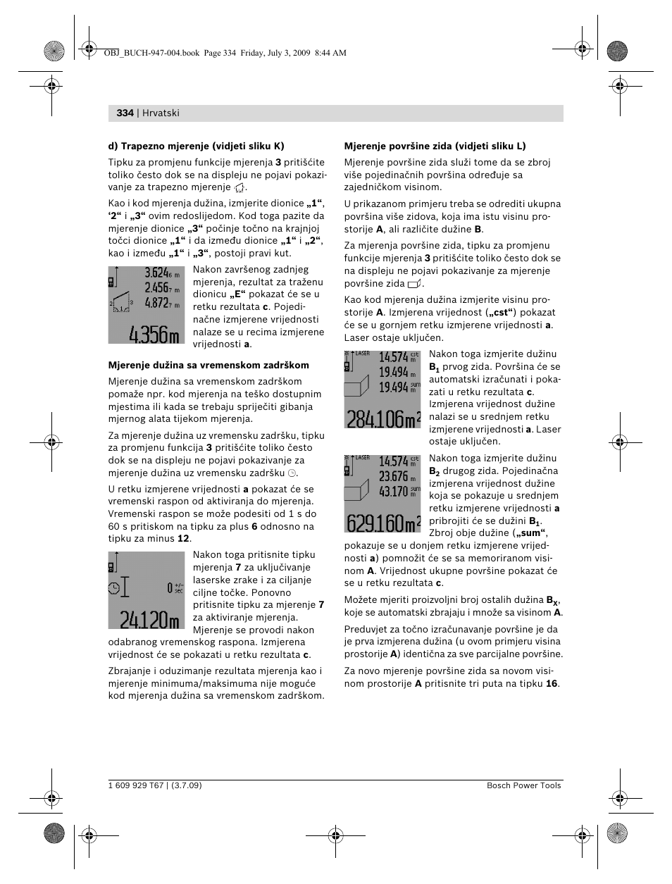 Bosch GLM 150 Professional User Manual | Page 334 / 440