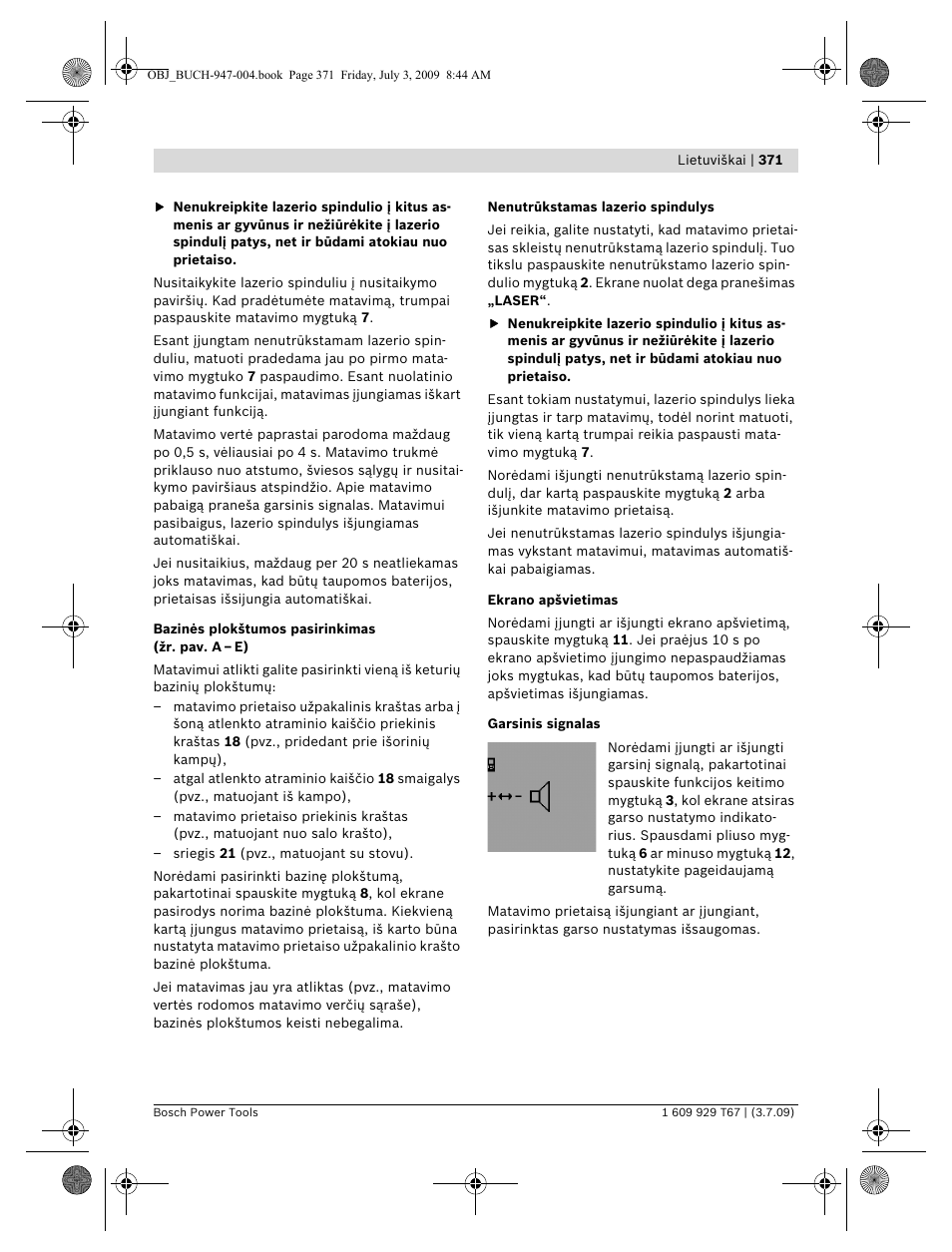 Bosch GLM 150 Professional User Manual | Page 371 / 440