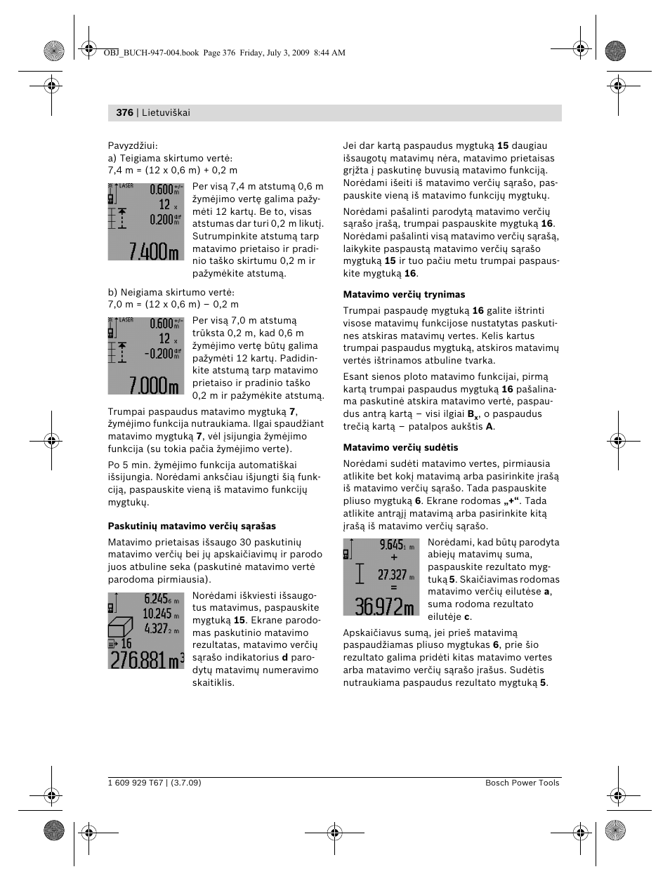 Bosch GLM 150 Professional User Manual | Page 376 / 440