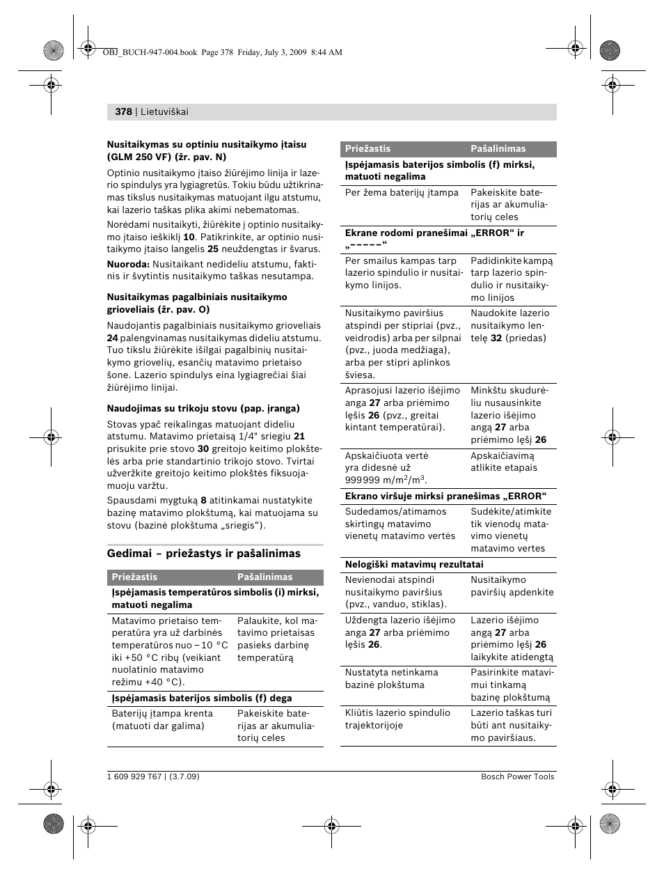 Bosch GLM 150 Professional User Manual | Page 378 / 440