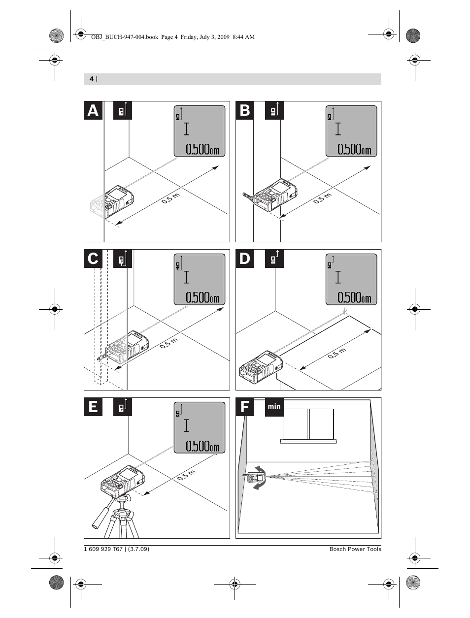 Bosch GLM 150 Professional User Manual | Page 4 / 440