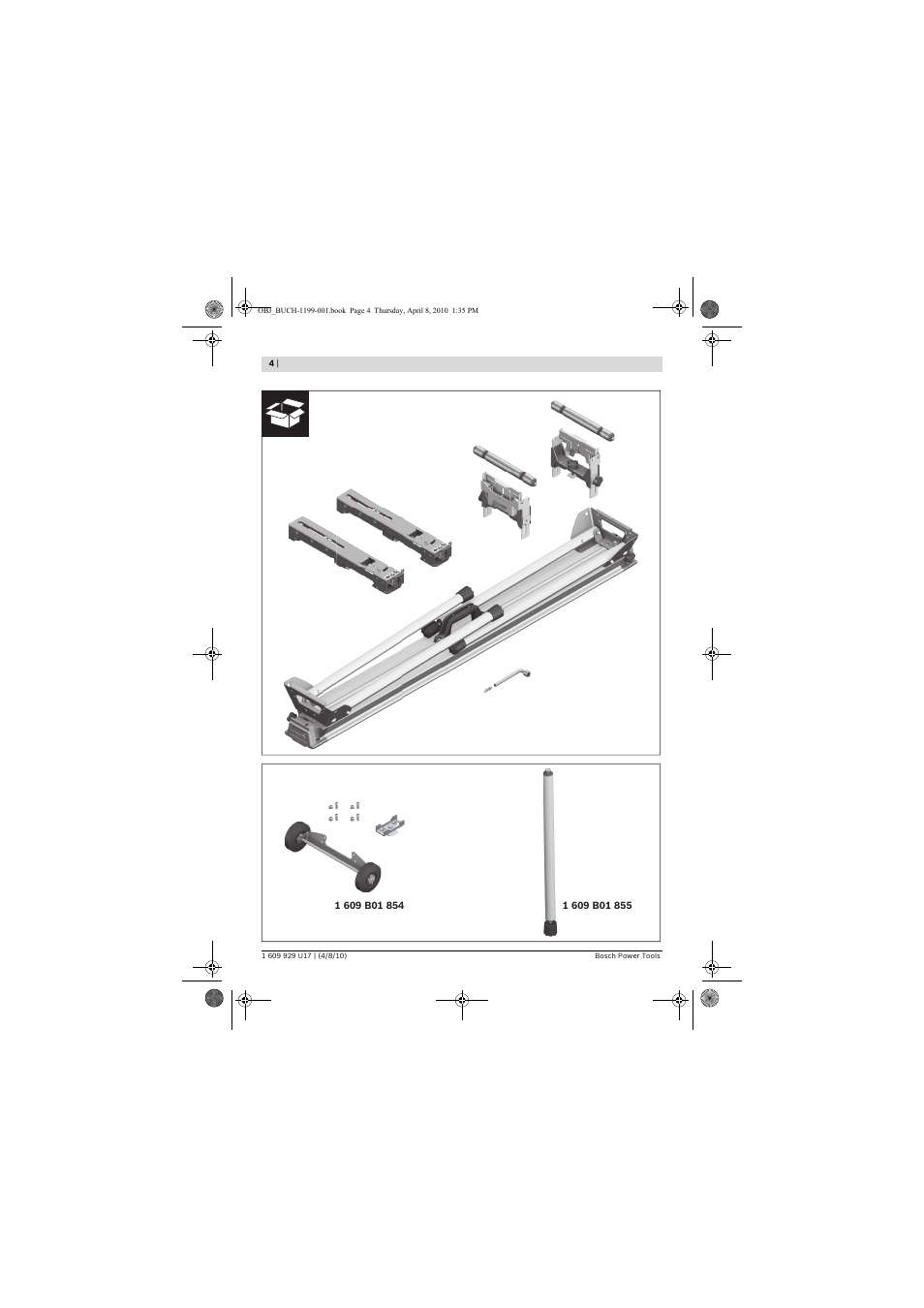 Bosch GTA 3800 Professional User Manual | Page 4 / 171