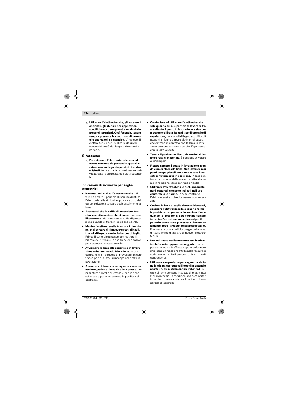 Bosch GCM 10 SD Professional User Manual | Page 124 / 630