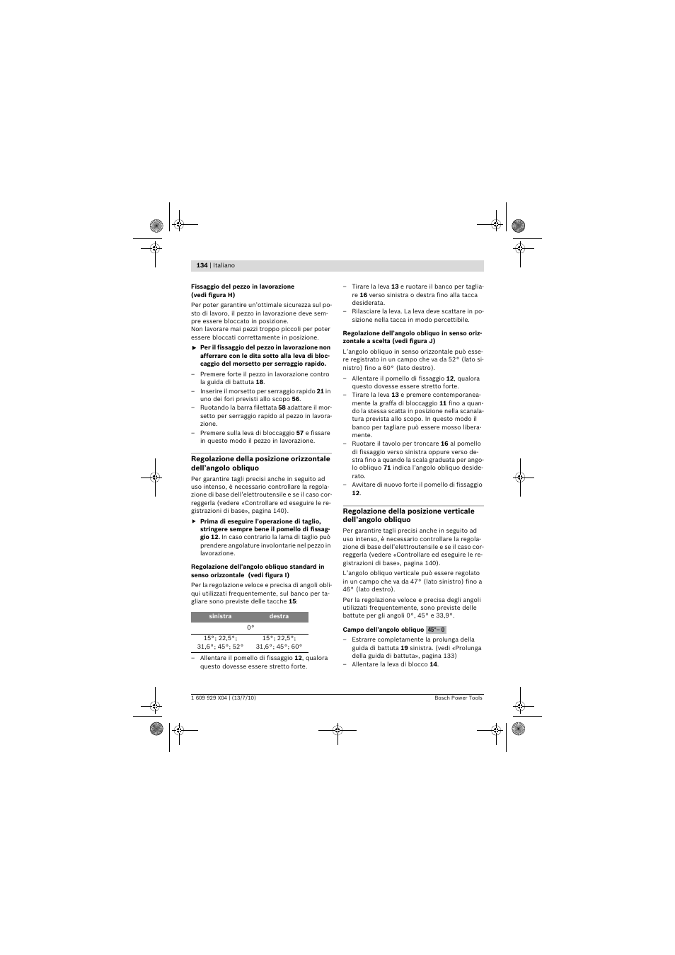 Bosch GCM 10 SD Professional User Manual | Page 134 / 630