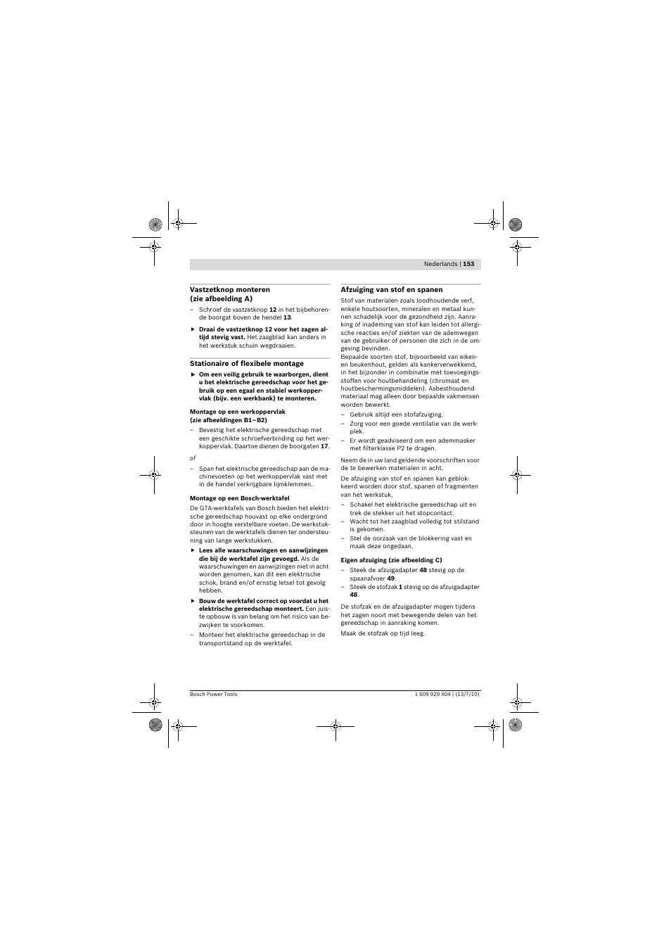 Bosch GCM 10 SD Professional User Manual | Page 153 / 630