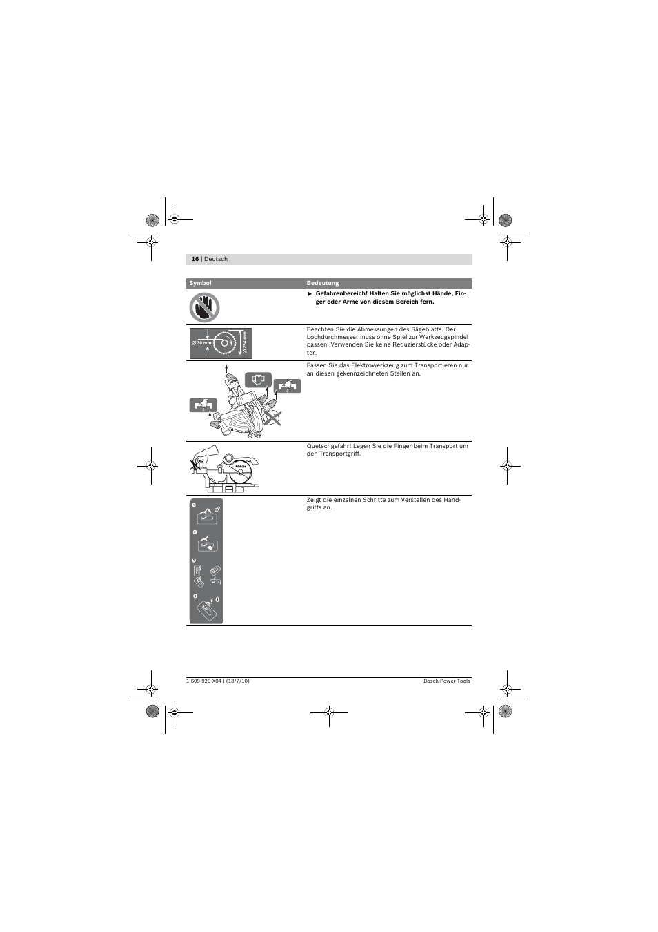 Bosch GCM 10 SD Professional User Manual | Page 16 / 630
