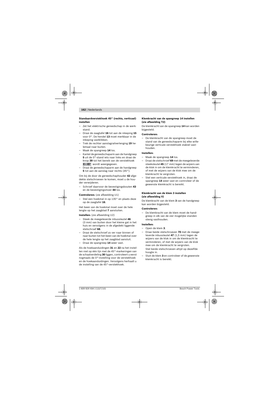 Bosch GCM 10 SD Professional User Manual | Page 162 / 630