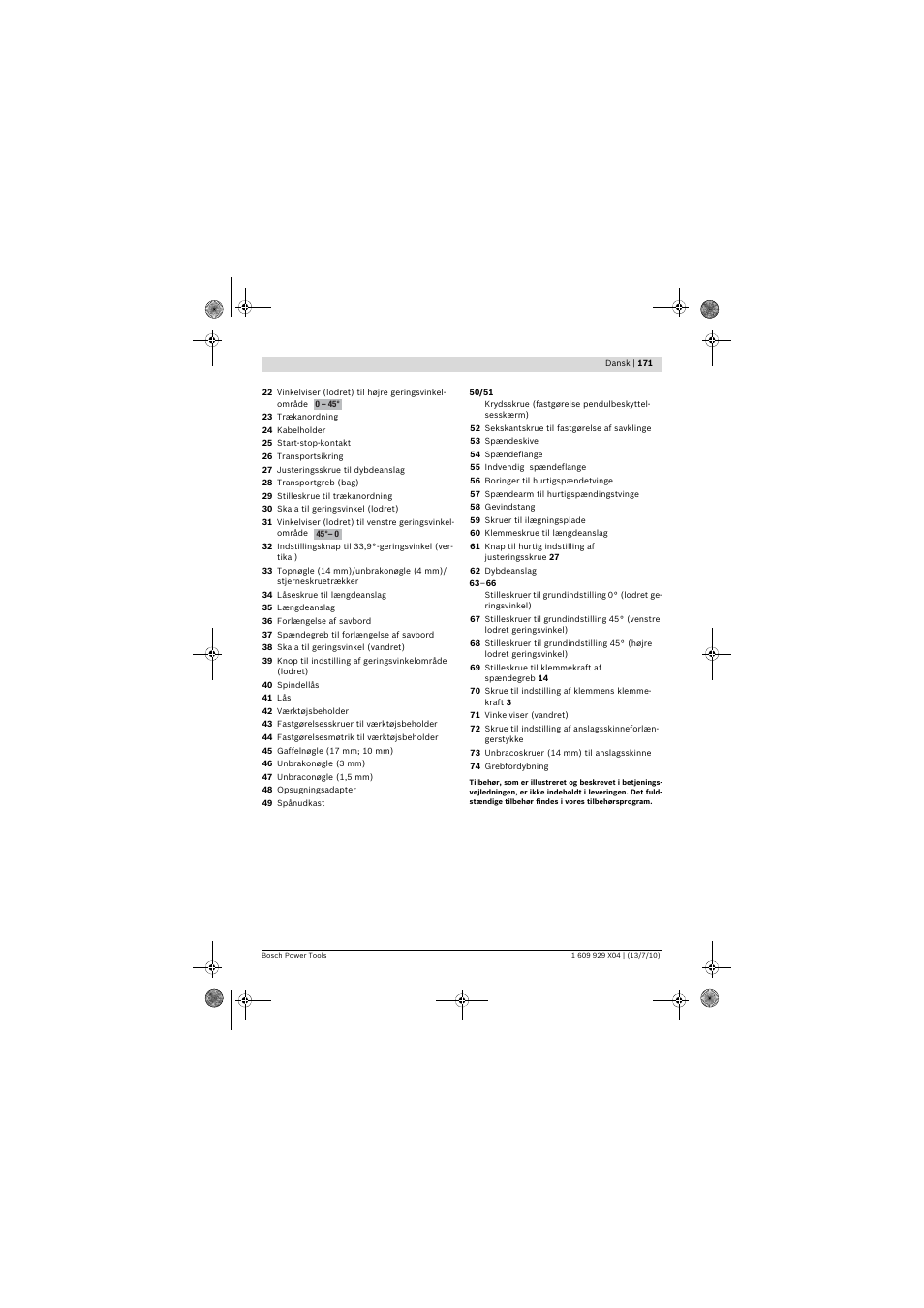 Bosch GCM 10 SD Professional User Manual | Page 171 / 630