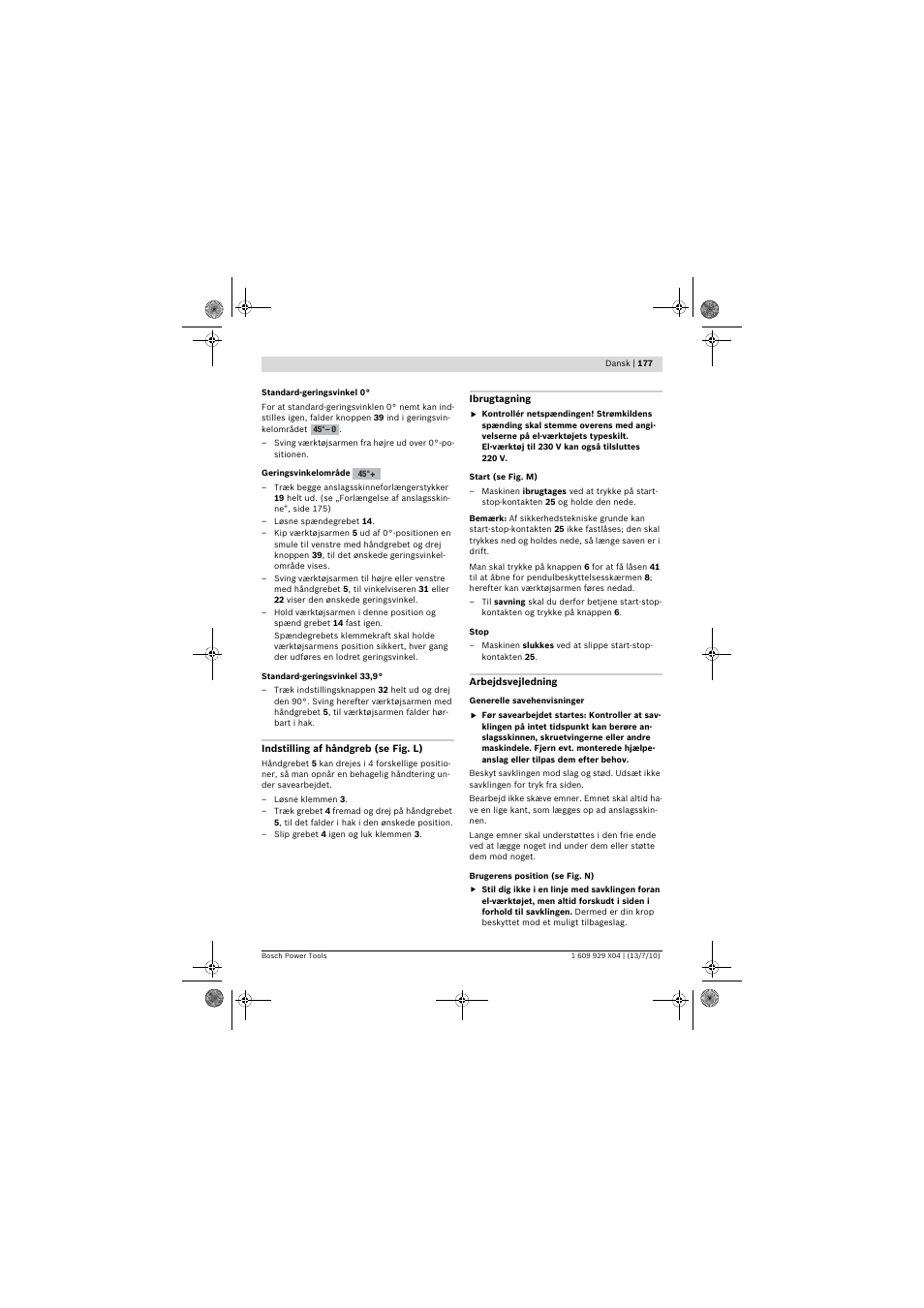 Bosch GCM 10 SD Professional User Manual | Page 177 / 630