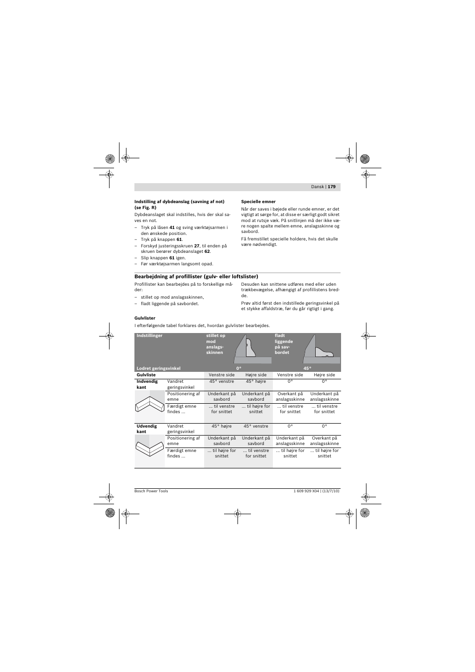 Bosch GCM 10 SD Professional User Manual | Page 179 / 630