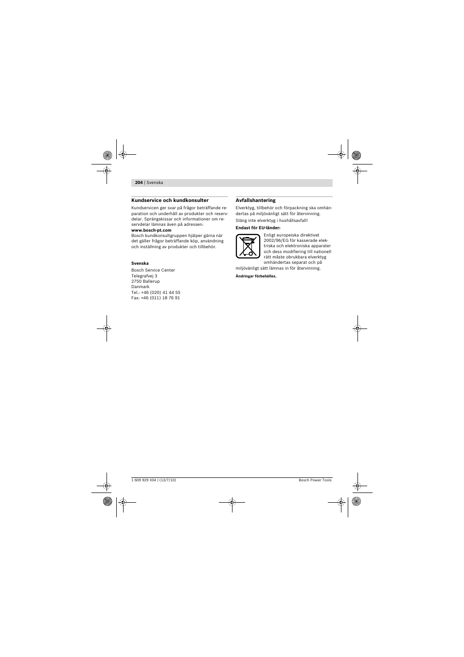 Bosch GCM 10 SD Professional User Manual | Page 204 / 630