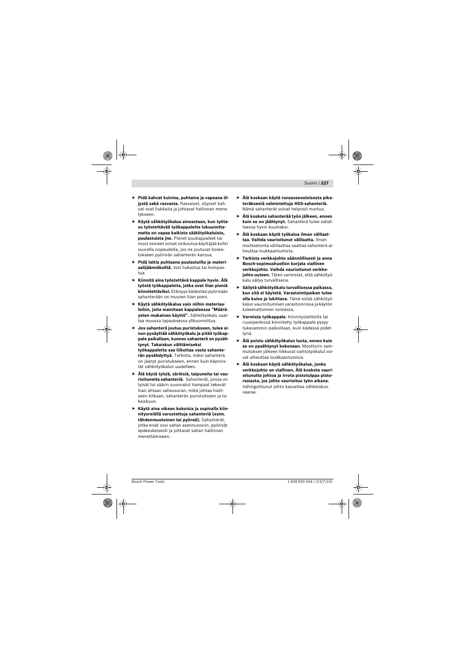 Bosch GCM 10 SD Professional User Manual | Page 227 / 630