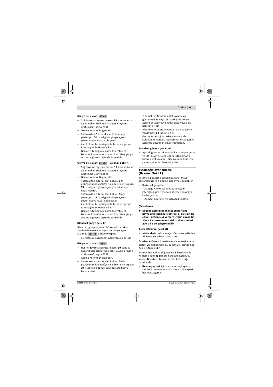 Bosch GCM 10 SD Professional User Manual | Page 281 / 630