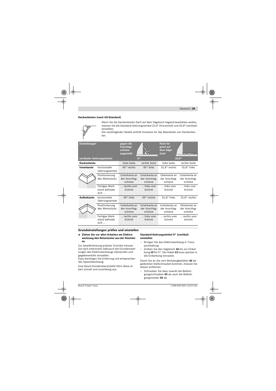 Bosch GCM 10 SD Professional User Manual | Page 29 / 630