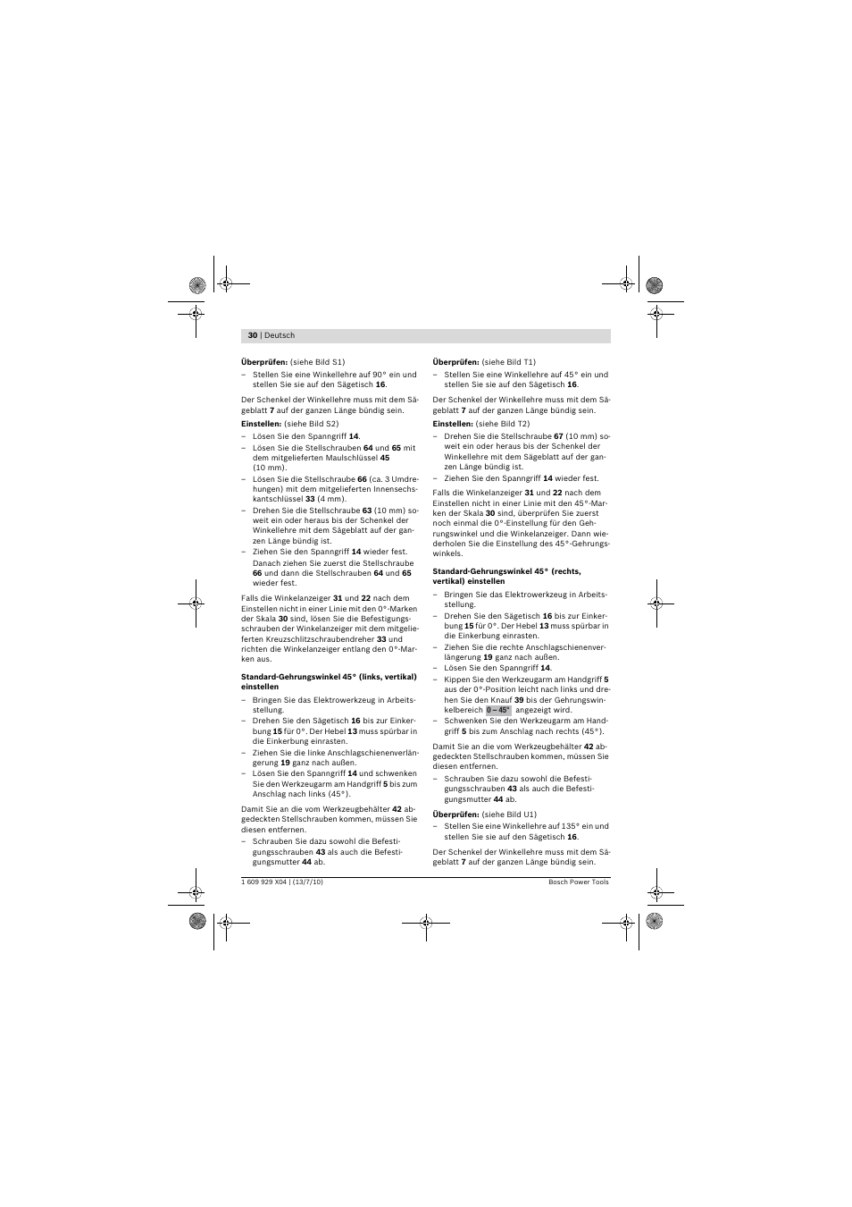 Bosch GCM 10 SD Professional User Manual | Page 30 / 630