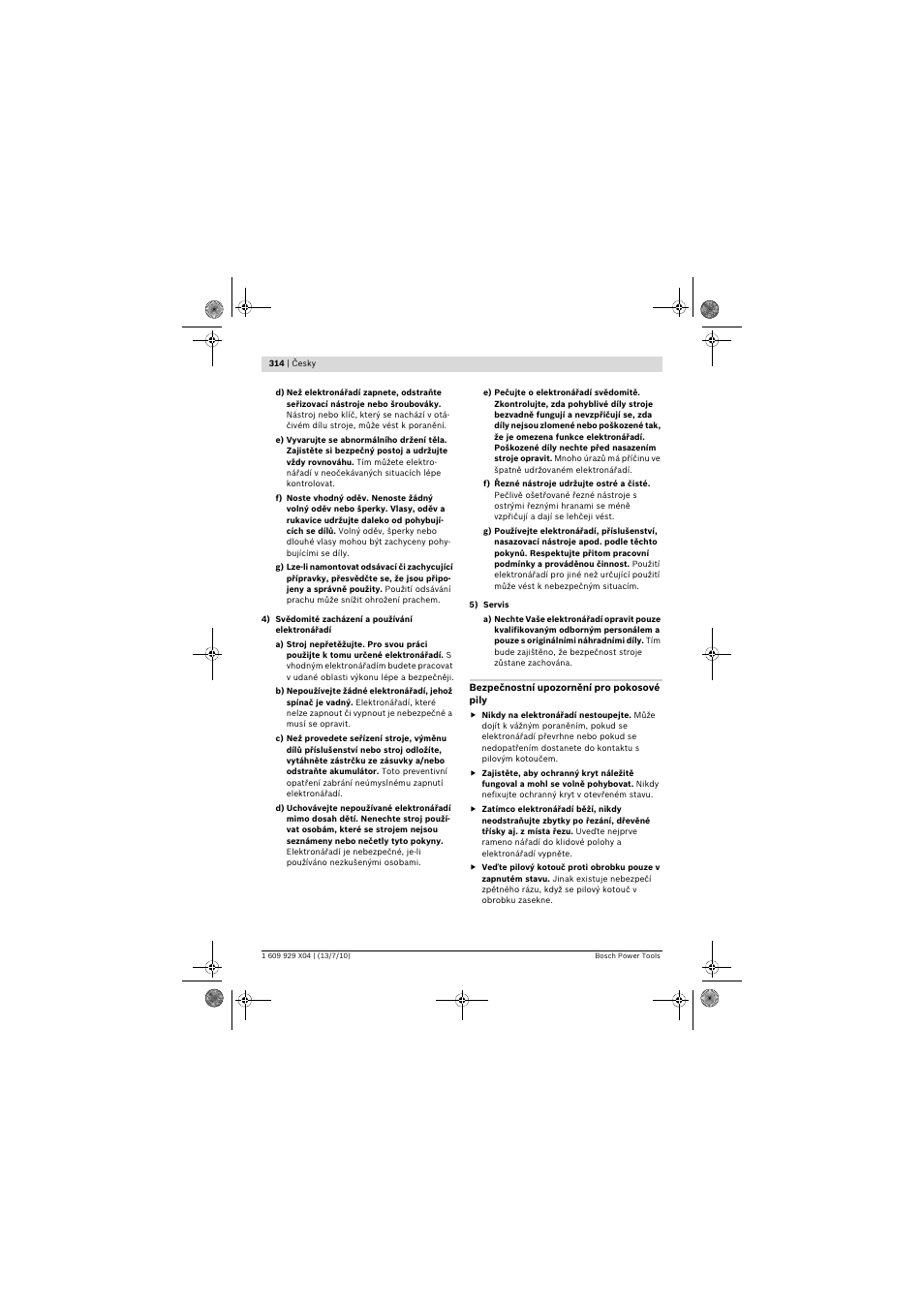 Bosch GCM 10 SD Professional User Manual | Page 314 / 630