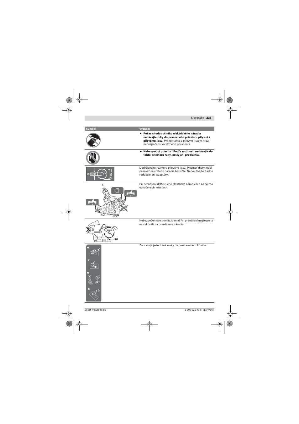 Bosch GCM 10 SD Professional User Manual | Page 337 / 630